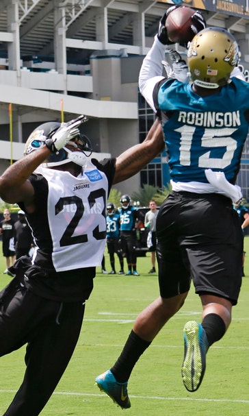 Jaguars receiver Robinson has been 'unbelievable' in OTAs